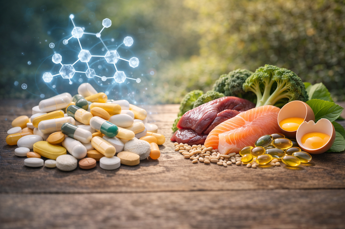 Synthetic vs Food-Based Nutrients: Why the Source Matters More Than the Label